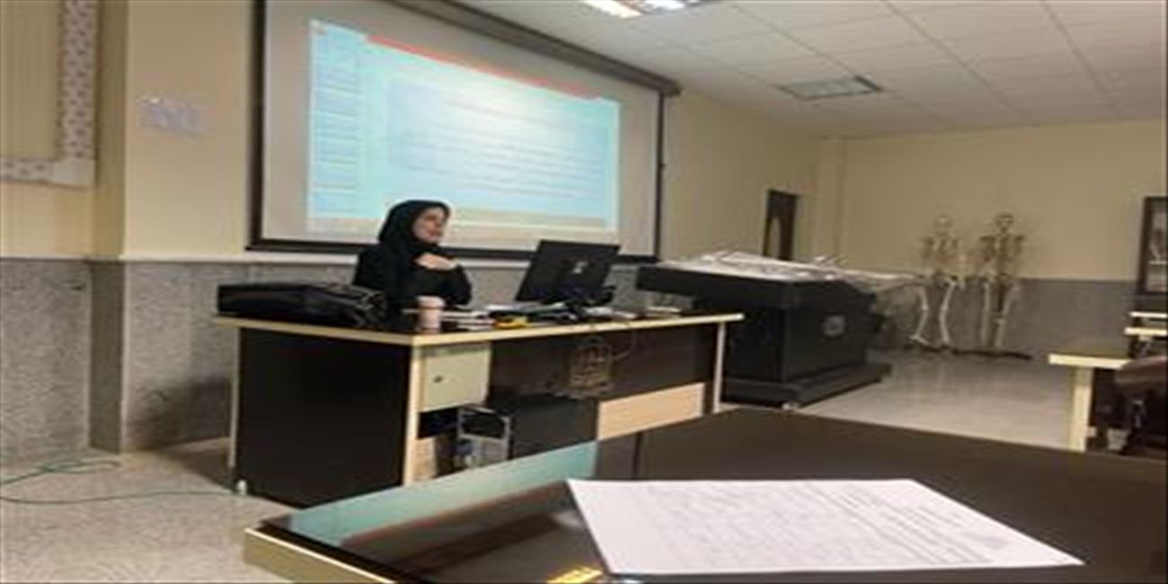 برگزاری ژورنال کلاب گروه مامایی با ارائه دکتر فوزیه صناعتی